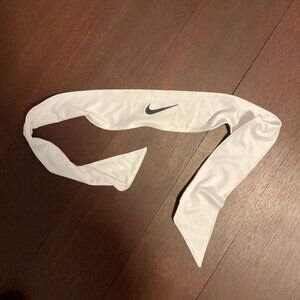 White Nike Headband